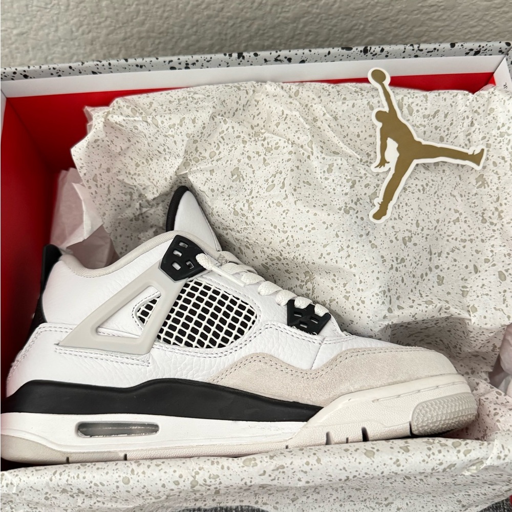 Jordan Air 4 Retro - Military Black